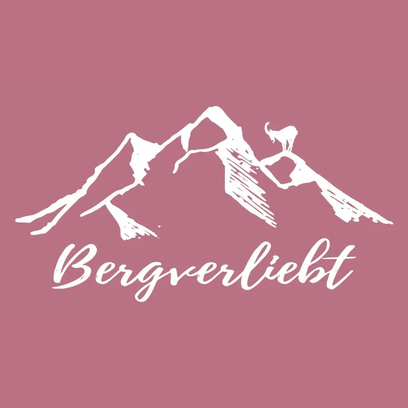 Berg mit Steinbock