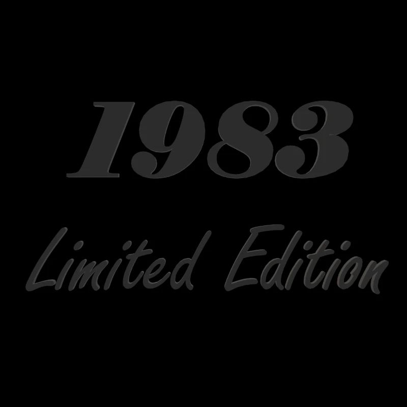 1983 Limited Edition - Année de construction