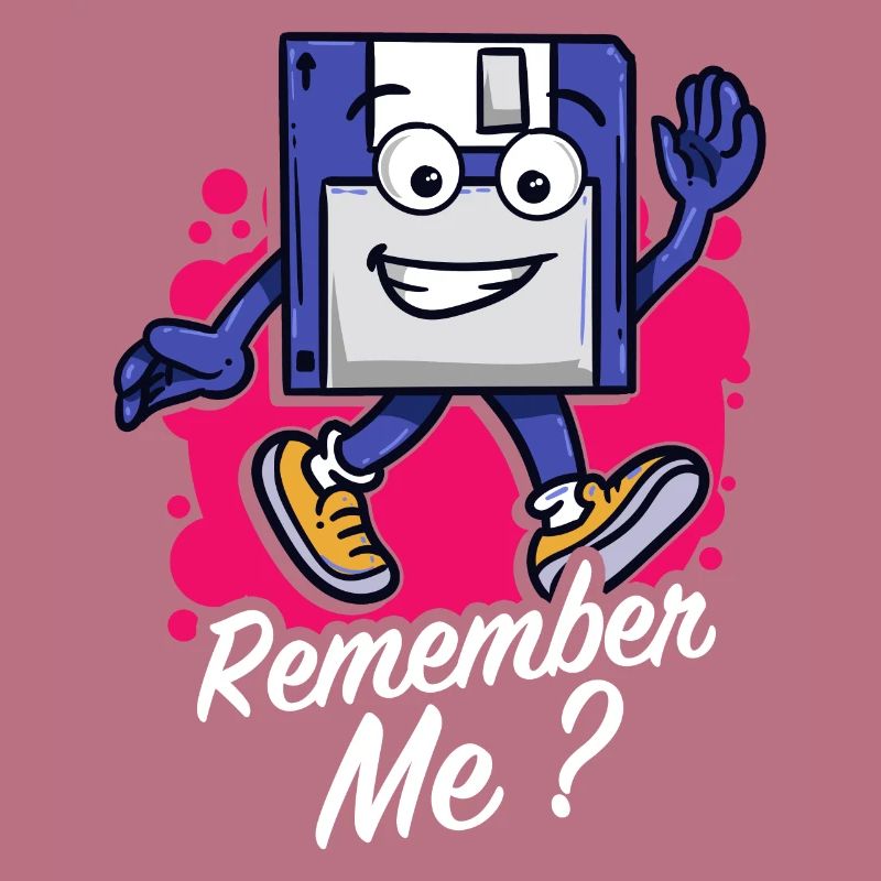 Programmeur Retro-diskette Disquette