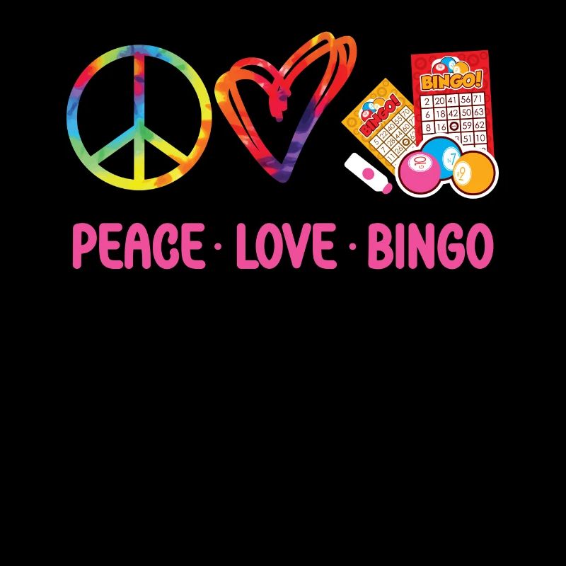 Bingo Player Tie Dye Peace Love