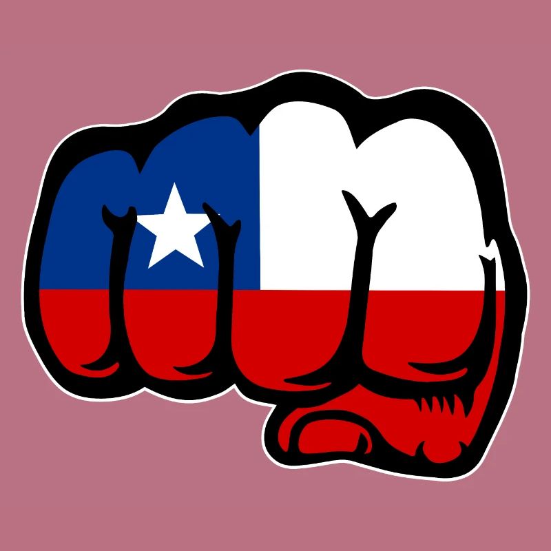 Chile Flagge Faust