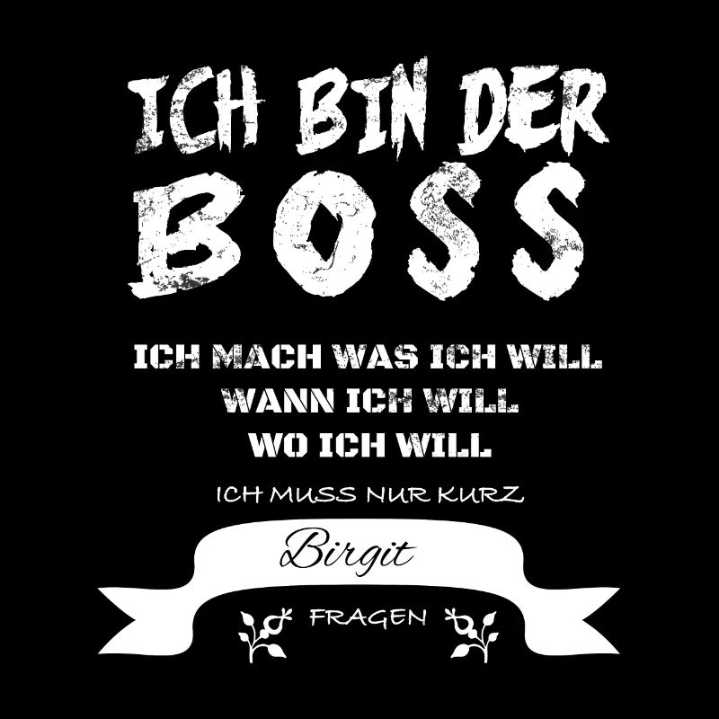 Witziger Spruch Birgit