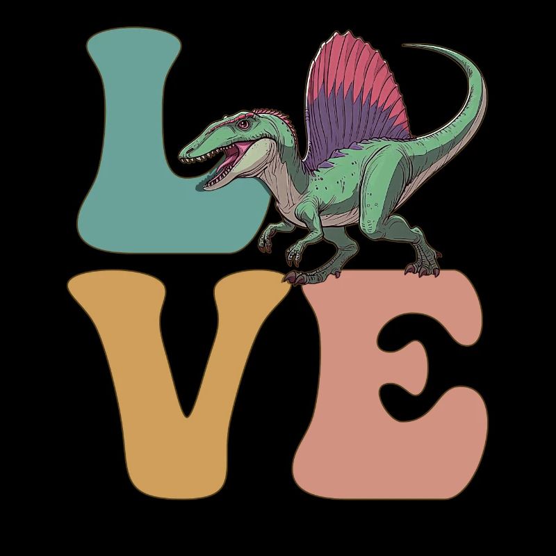 LIEFDE Spinosaurus dinosaurussen