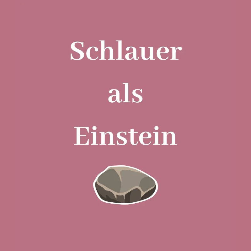 Schlauer als ein Stein