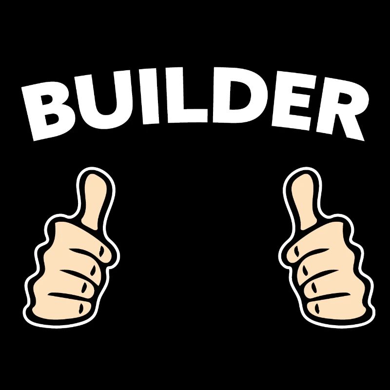 Ouvrier de chantier de construction.Idée cadeau