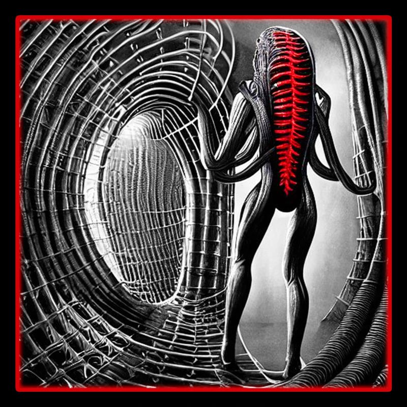 Aliengirl Giger Style