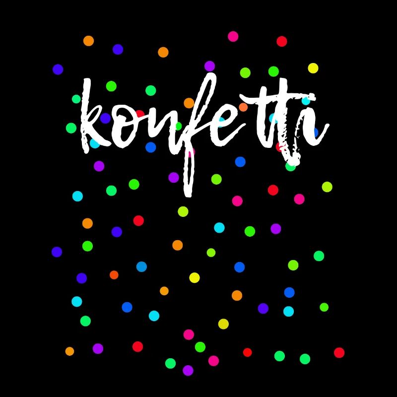 Konfetti Fasching Karneval Bunt