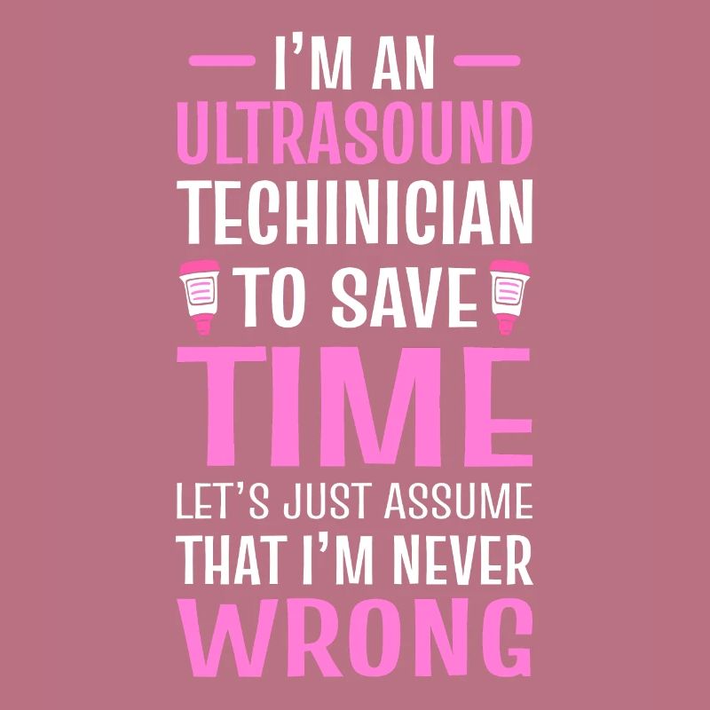 Ultraschalltechniker Ich bin ein