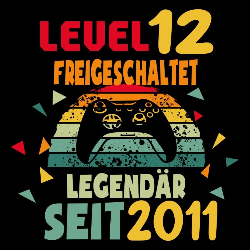 12. Geburtstag Kinder Gaming Gamer Zocker Geschenk