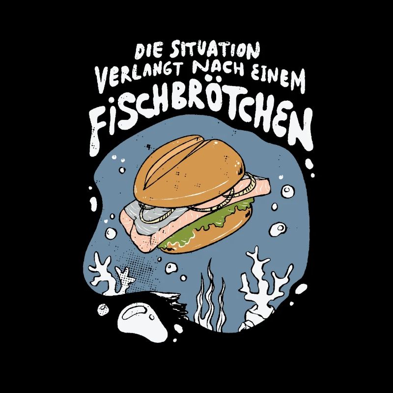 Fischbrötchen Möwe Norddeutsch