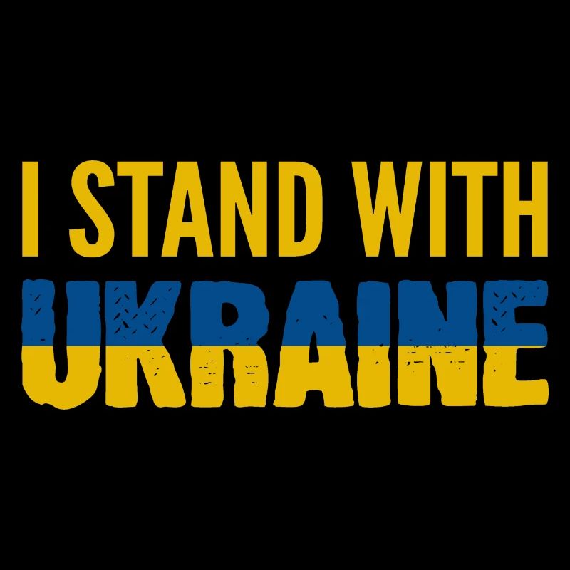Stehen Sie mit der Ukraine Unterstützend Gift
