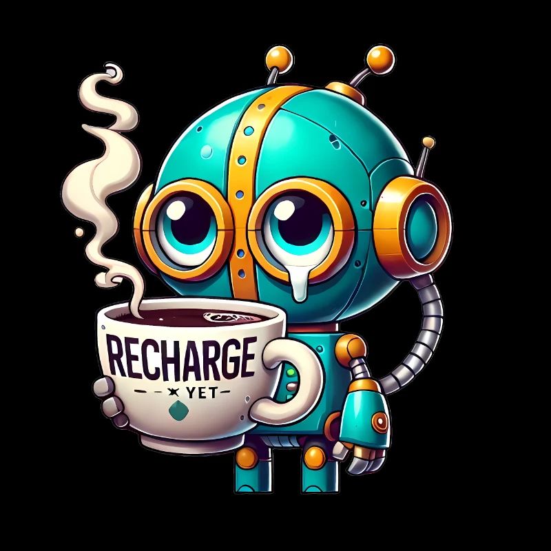 CoffeeFueled Robot Recharge Mode