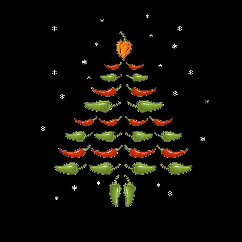 Piments Arbre de Noël Noël Drôle de Piments
