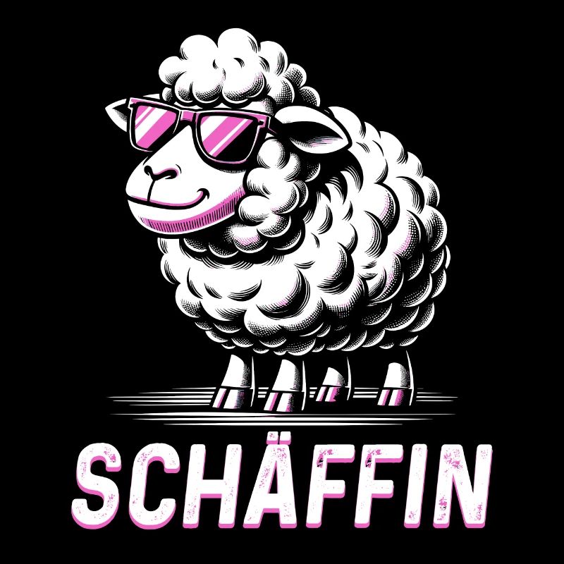 Chef Chefin Schaf Geschenk Schäfin Spruch