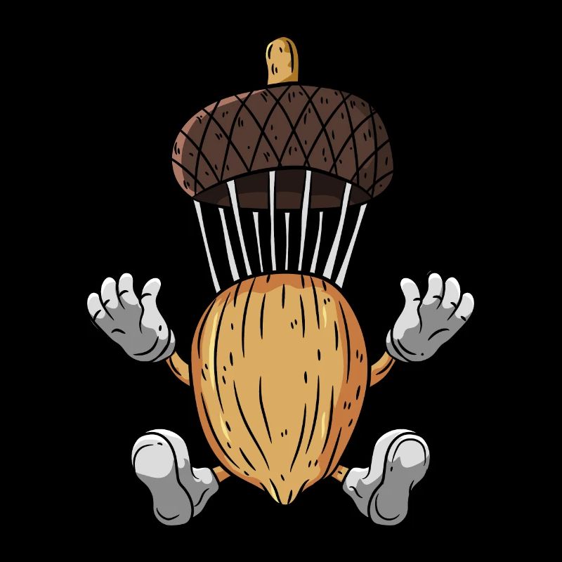 Fallschirm Eichel Eiche Baum