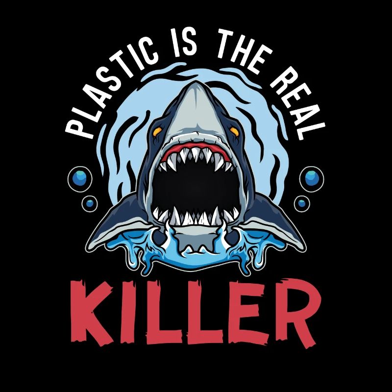 Plastic is the real killer for shark lovers