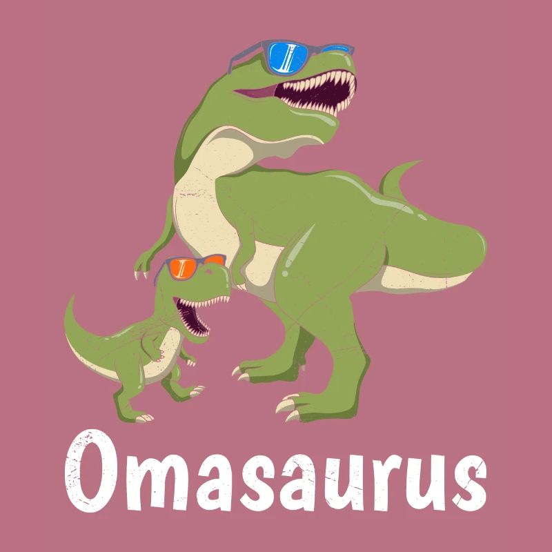 Omasaurus Muttertag Großmutter Dinosaurier