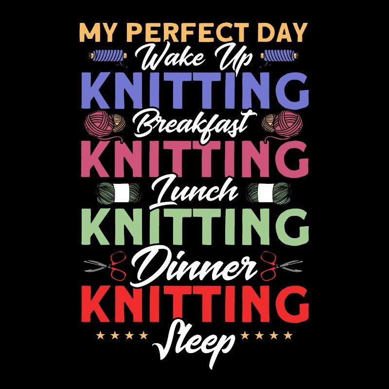 Stricken Stoff Stricken Stricken Geschenk