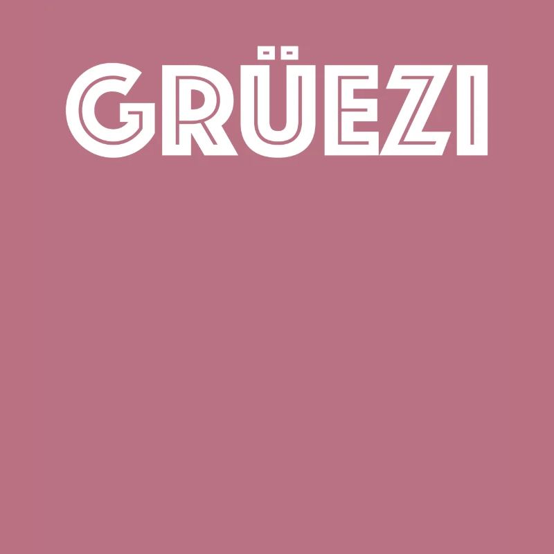 Grüezi Suisse dialecte suisse allemand