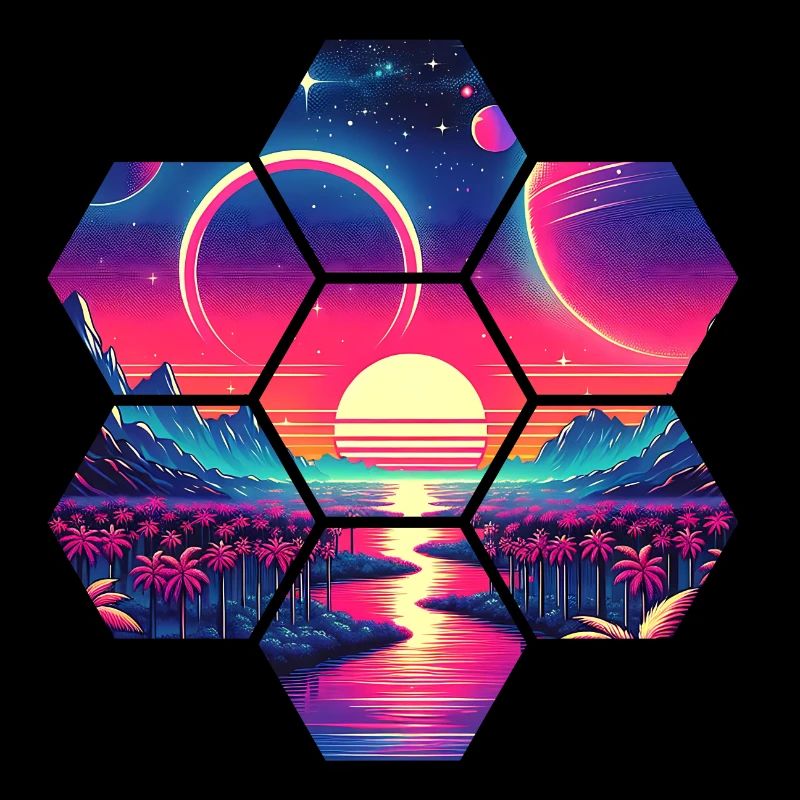 New Retro ALIEN PLANET