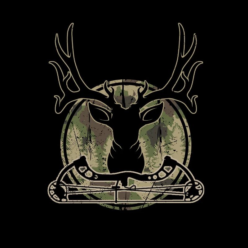 Hirschkopf Compound Bow Jäger Pfeil & Bogen