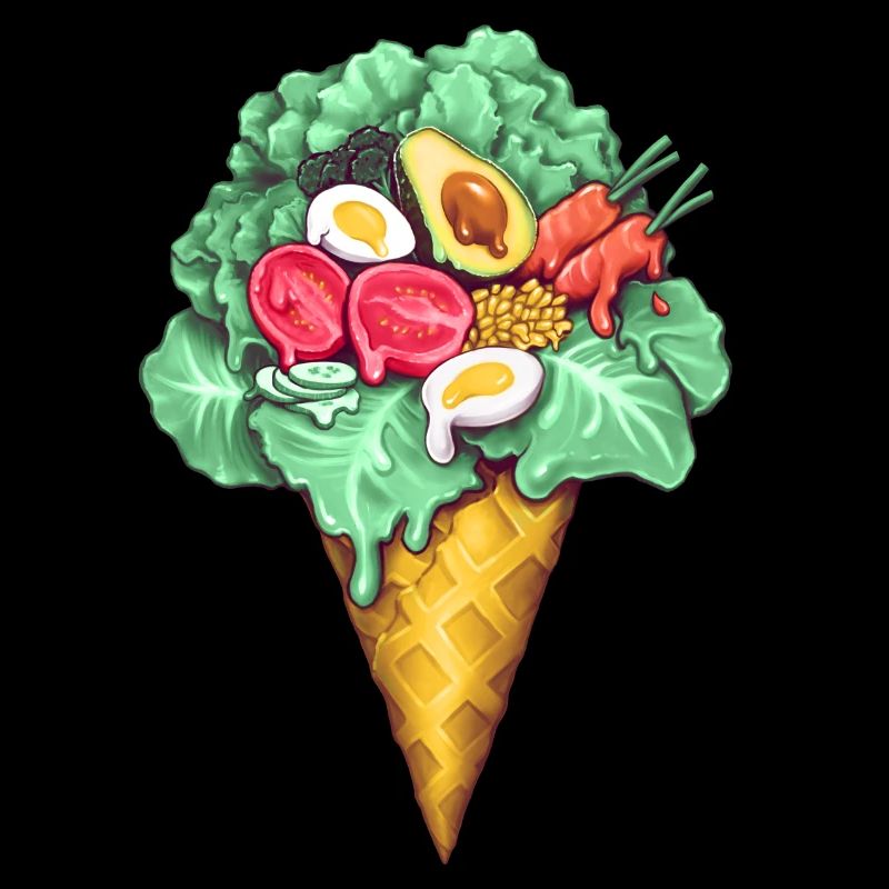 Crème Glacée Salade Composée