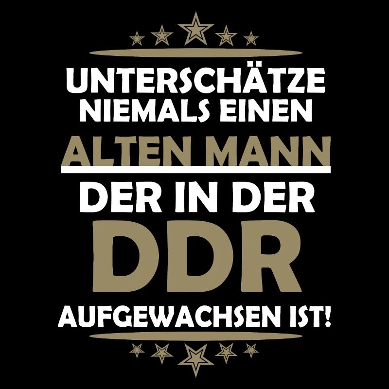 Alter Mann aus der DDR