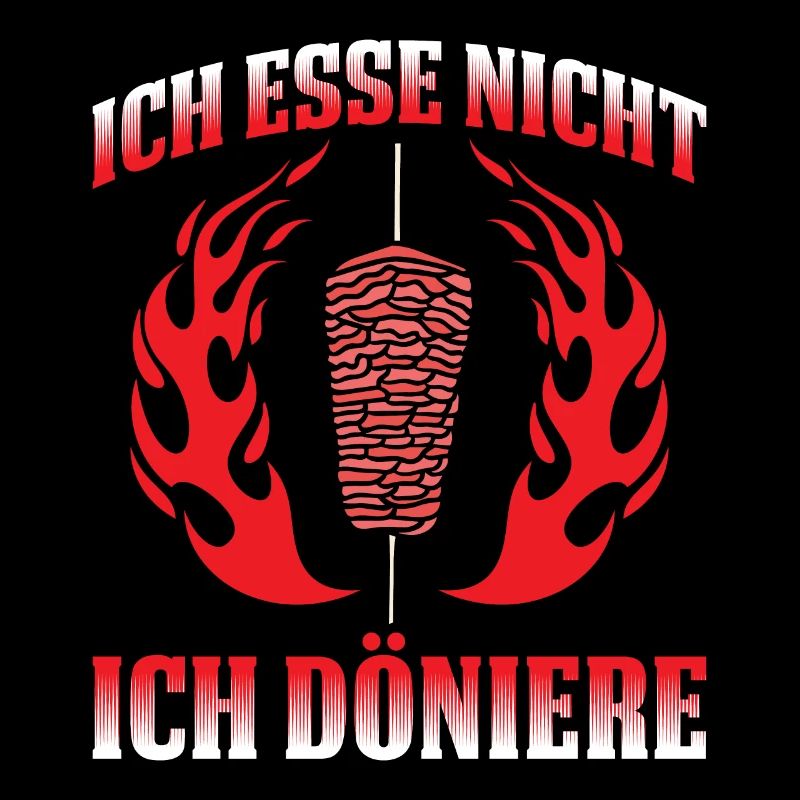 Ich Esse Nicht Ich Döniere Döner Kebab Geschenk