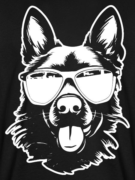 Deutscher Schäferhund Sonnenbrille