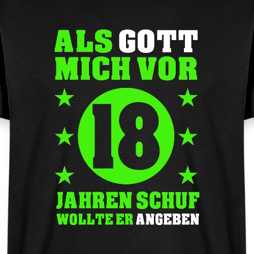 Endlich 18 Sprüche Geschenkidee zum Geburtstag