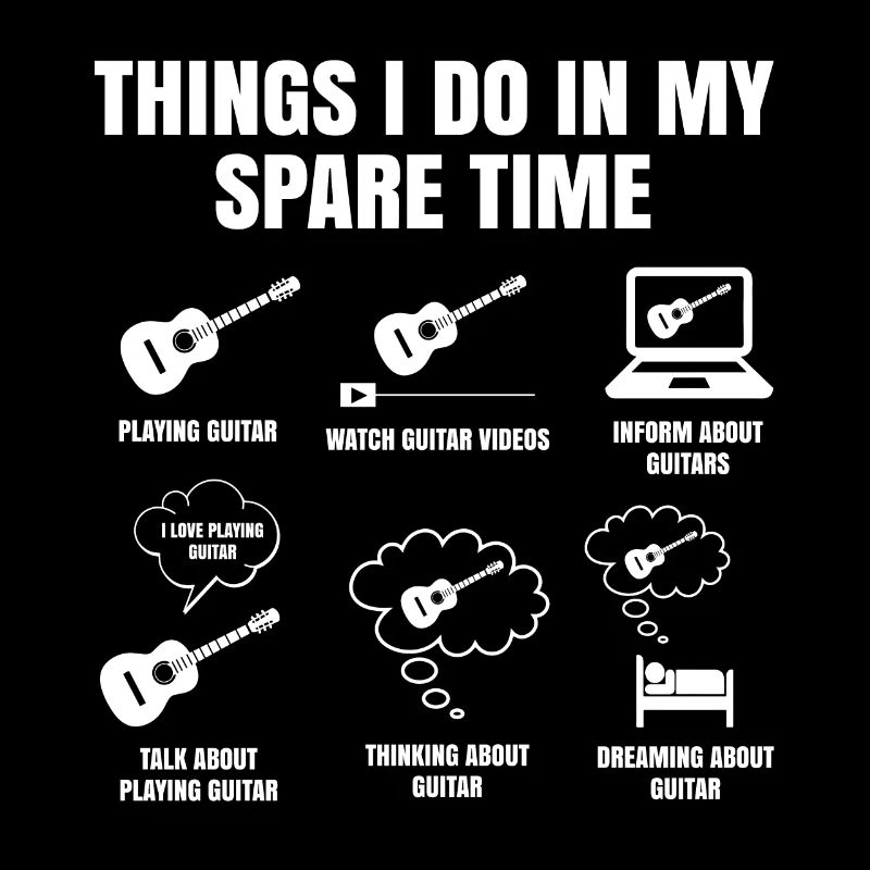 Dinge Die Ich In Meiner Freizeit Mache Gitarre