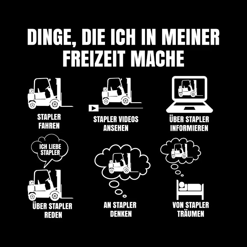 Dinge Die Ich In Meiner Freizeit Mache Stapler