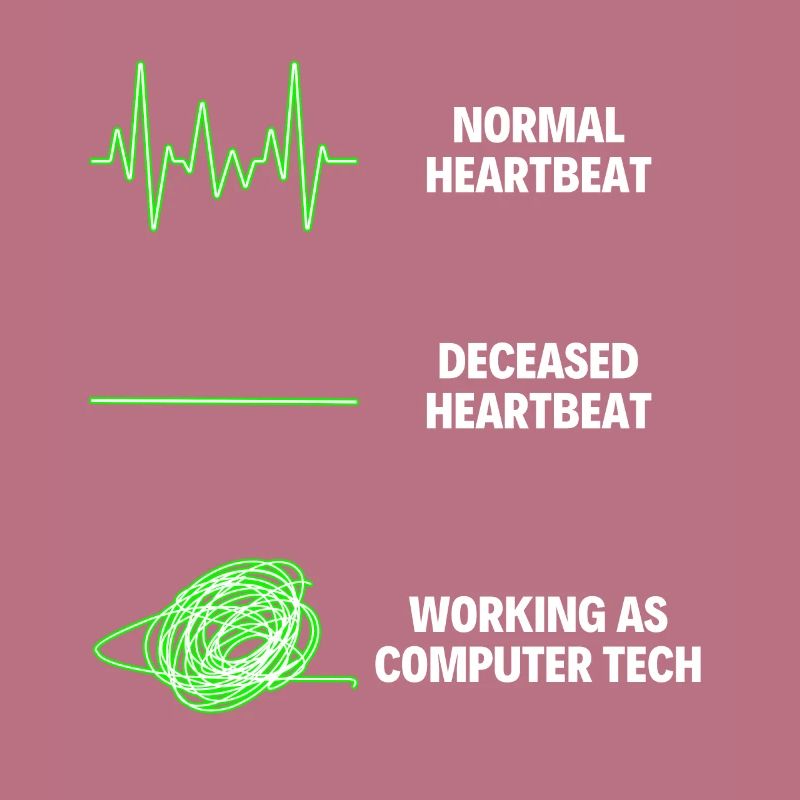 Computer Tech Funny Computer Technology WorkerS