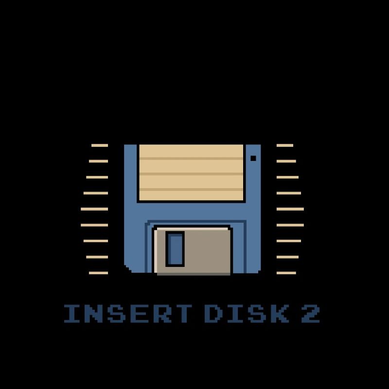 Pixelart Amiga Floppy Disk Nostalgie