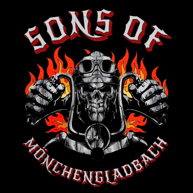 Motard Geschenk fils de Mönchengladbach
