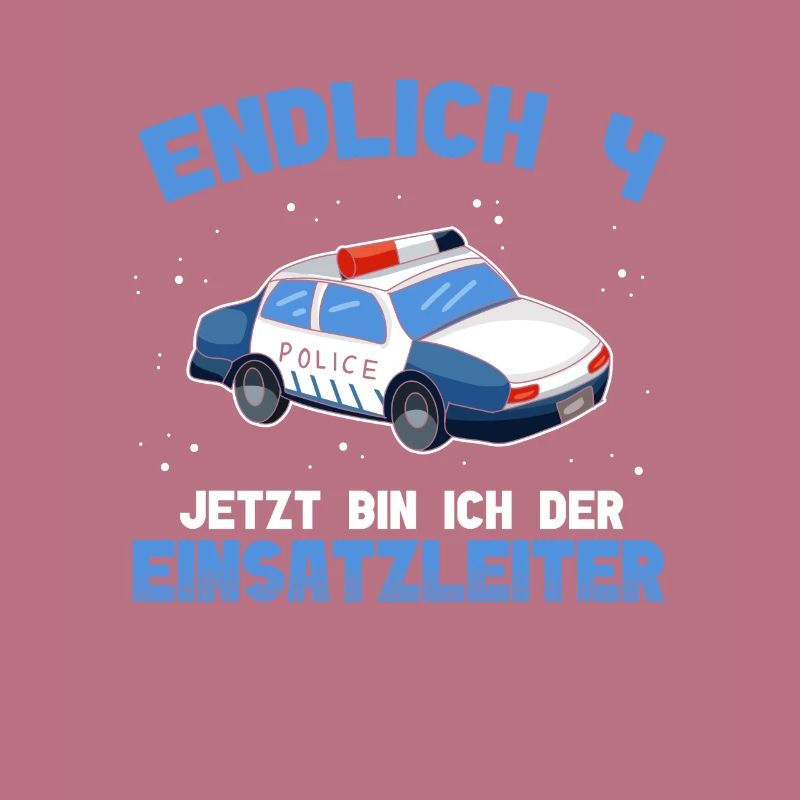 4. Geburtstag Junge Polizei Einsatzleiter