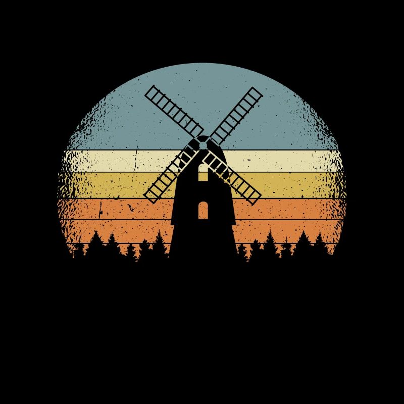 Winde-moulin Pays-Bas Énergie éolienne