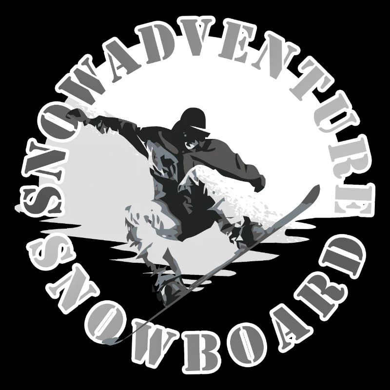 Schnee Abenteuer Snowboard Snowboarder