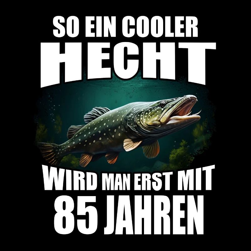 So ein cooler Hecht wird man erst mit 85