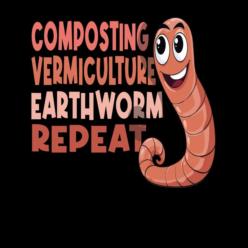 Erdwurmgarten Vermiculture Wurm Landwirt Wurm