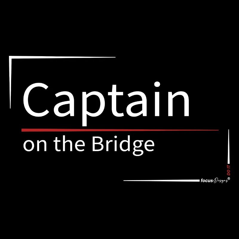 Capitaine sur le pont