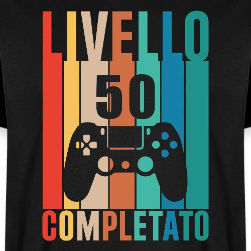Livello 50 - Maglietta ecologica premium da uomo