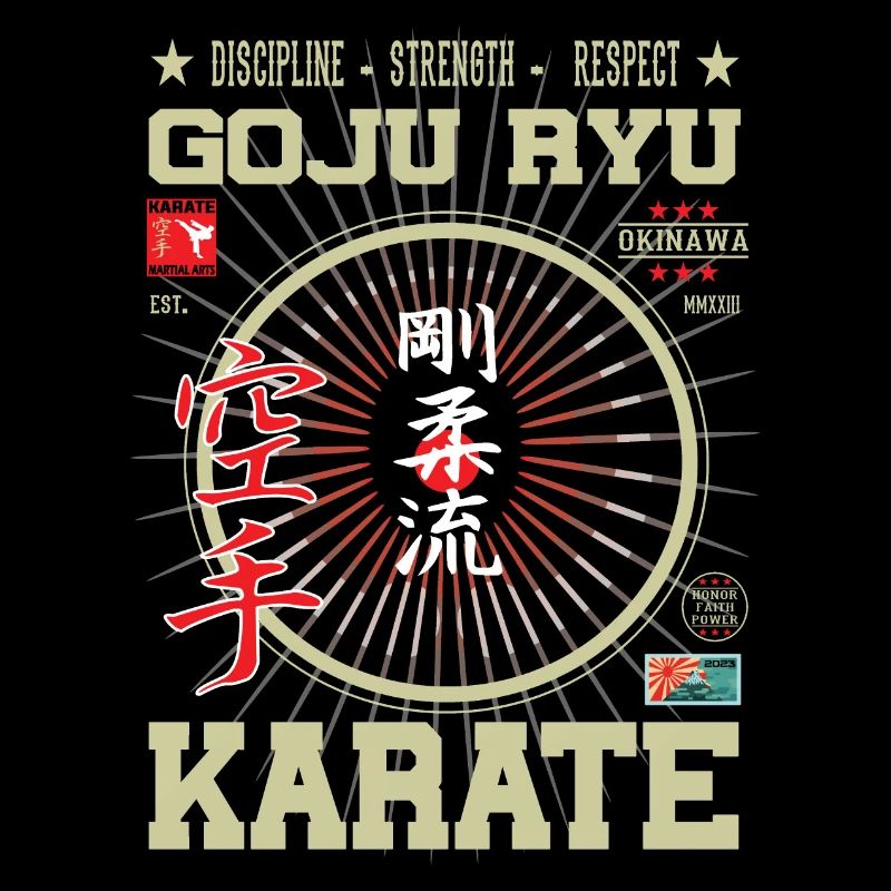 Goju-Ryu Karate Okinawa Design