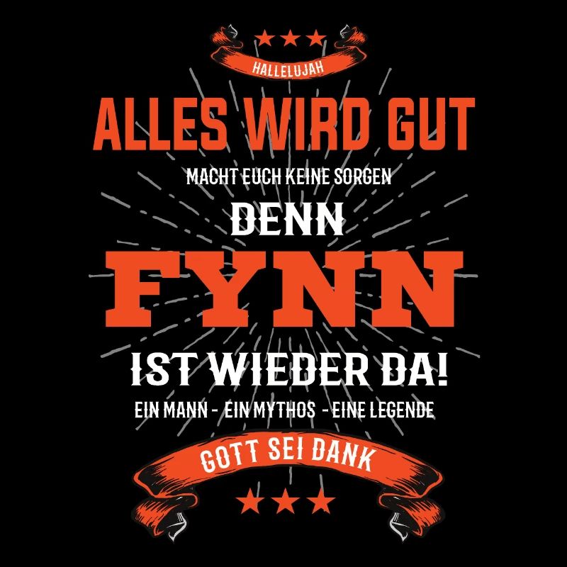 Alles wird gut denn Fynn Ist da T-Shirt