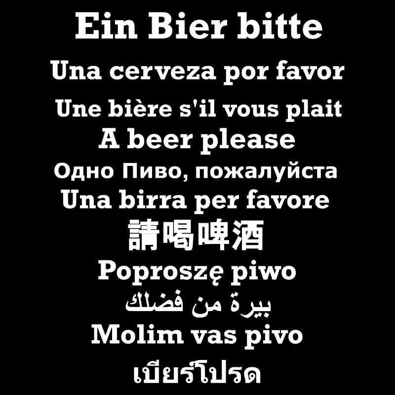 Commander de la bière à l’international