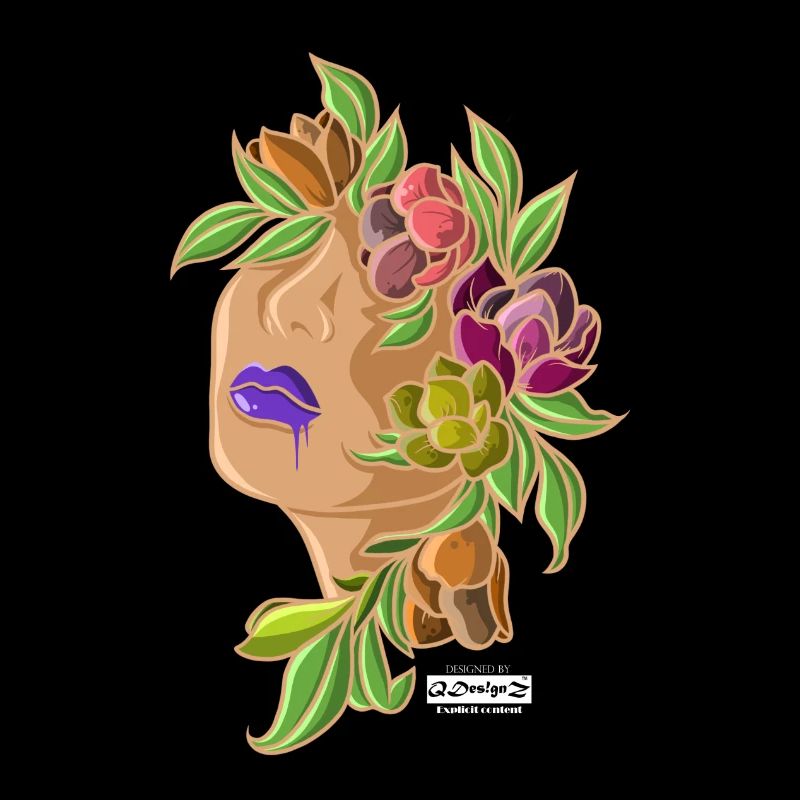 QDesignz Blumenmädchen