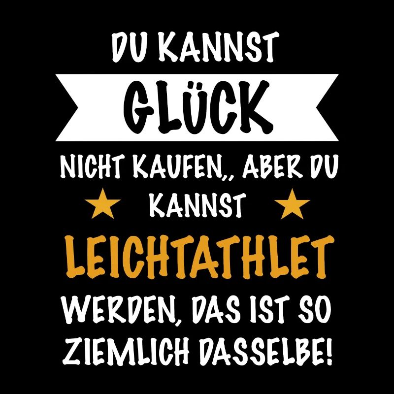 Leichtathletik Glück Geschenk