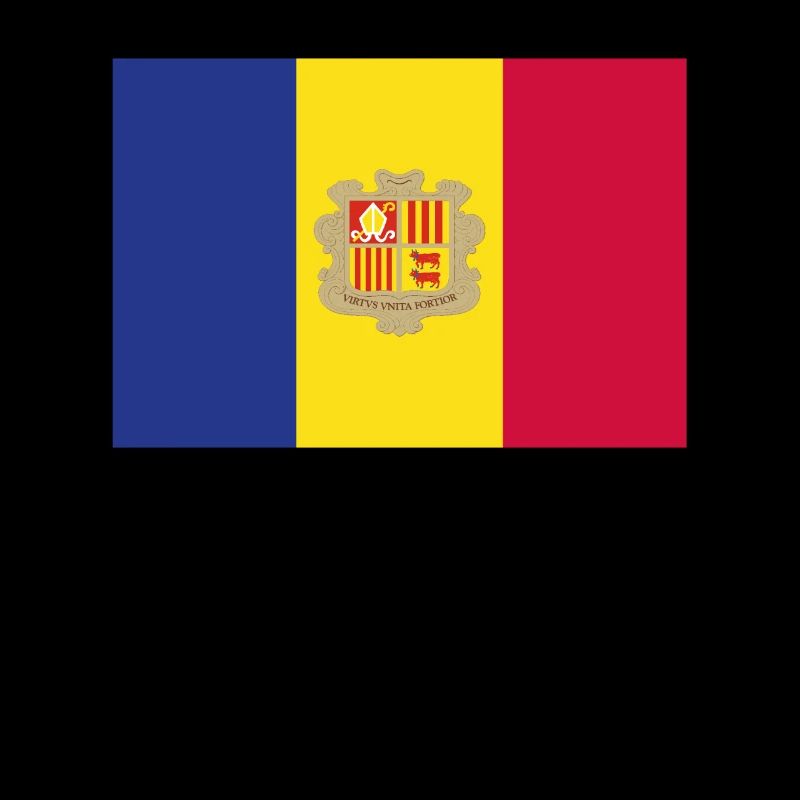 Offizielle Andorra Flagge Andorran Country Pride