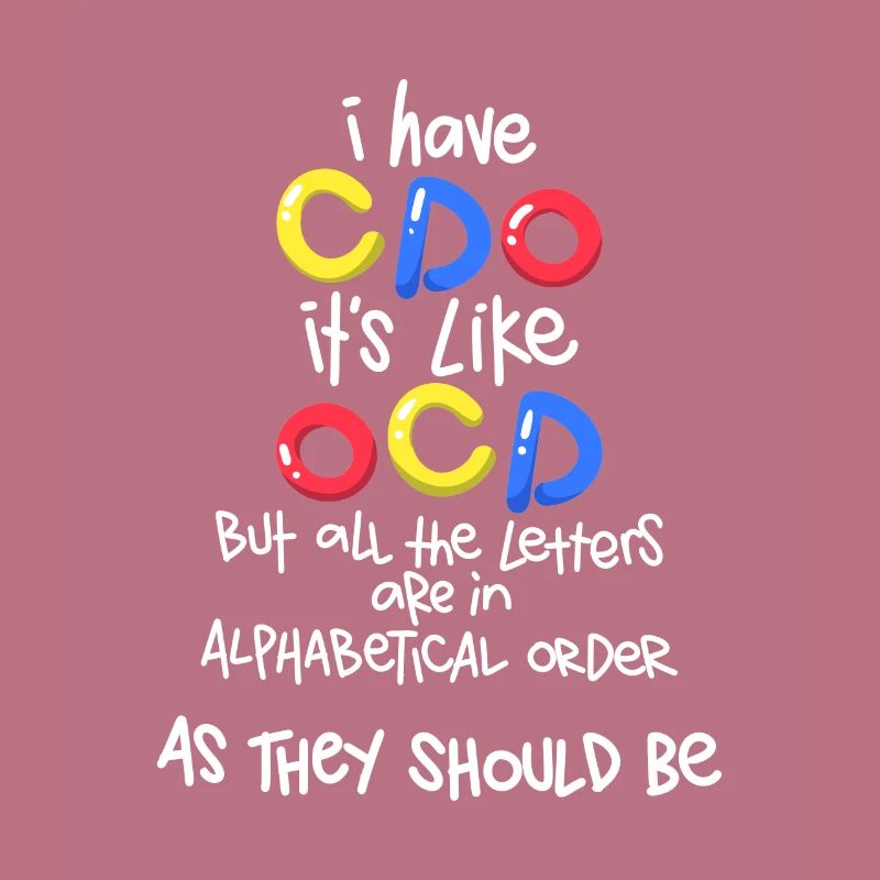 L'humour TOC a CDO comme TOC avec des lettres