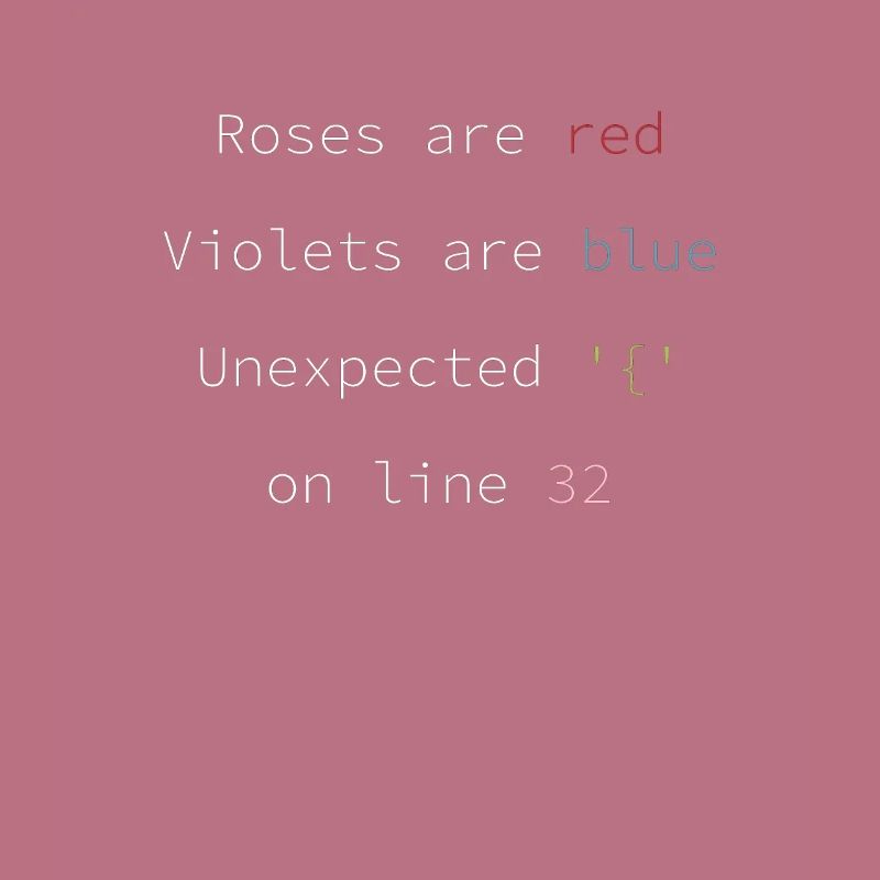 Funny Fehlercode Software Entwickler